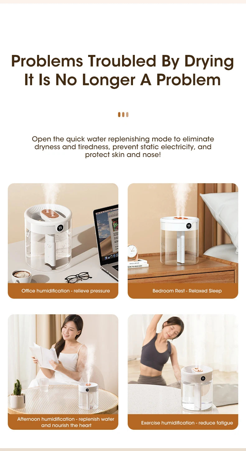 2L Double Aroma Humidifier
