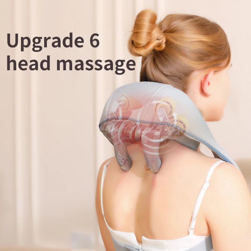 Neck and Shoulder Shiatsu Gel massager + Heat