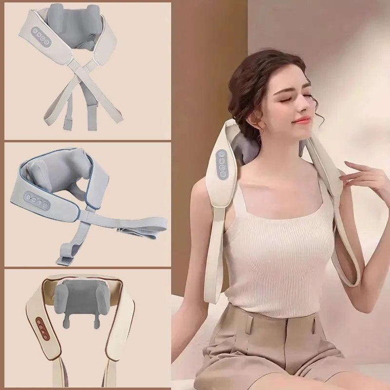 Neck and Shoulder Shiatsu Gel massager + Heat