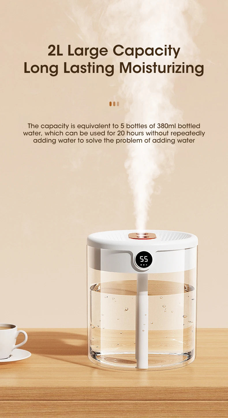 2L Double Aroma Humidifier